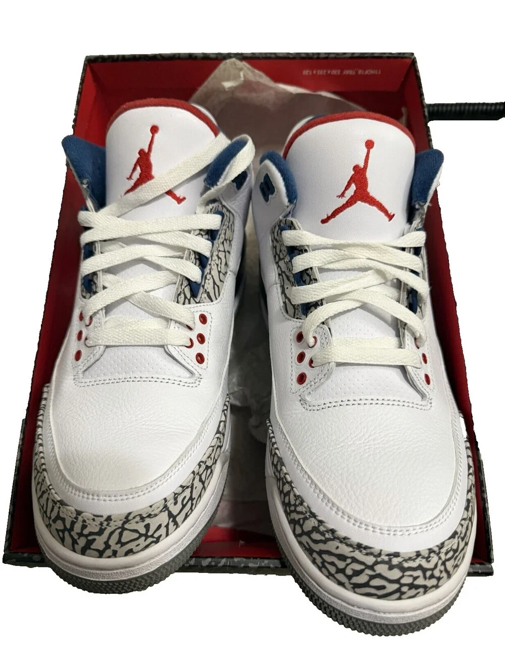 Air Jordan 3 Retro OG ‘True Blue’ 2016 Men's SZ 10 Shoes (854262-106) OG Box